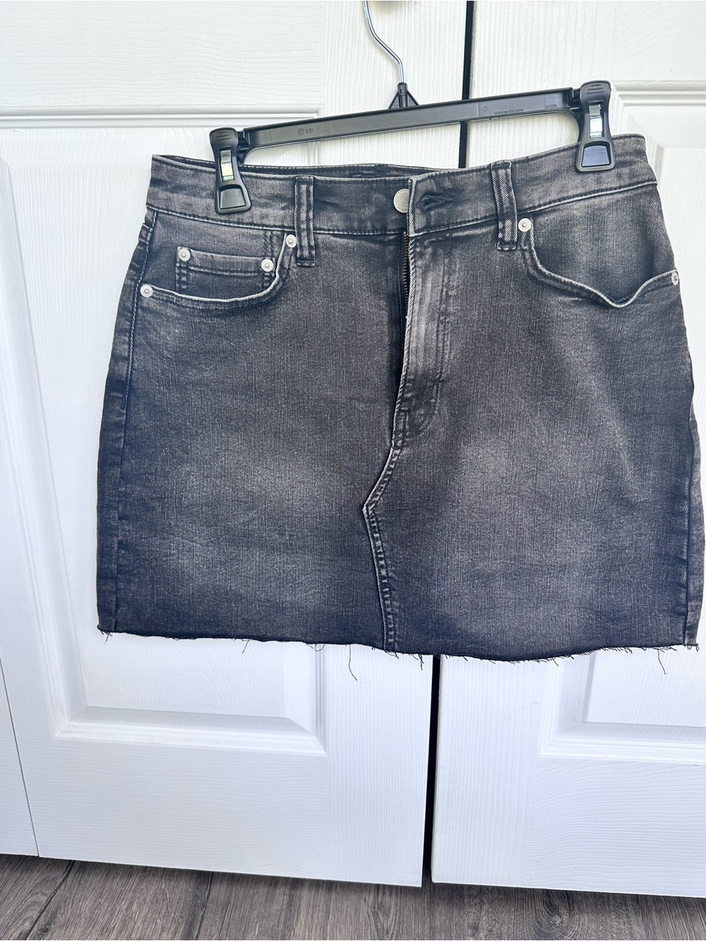 Banana Republic Black Denim Skirt
